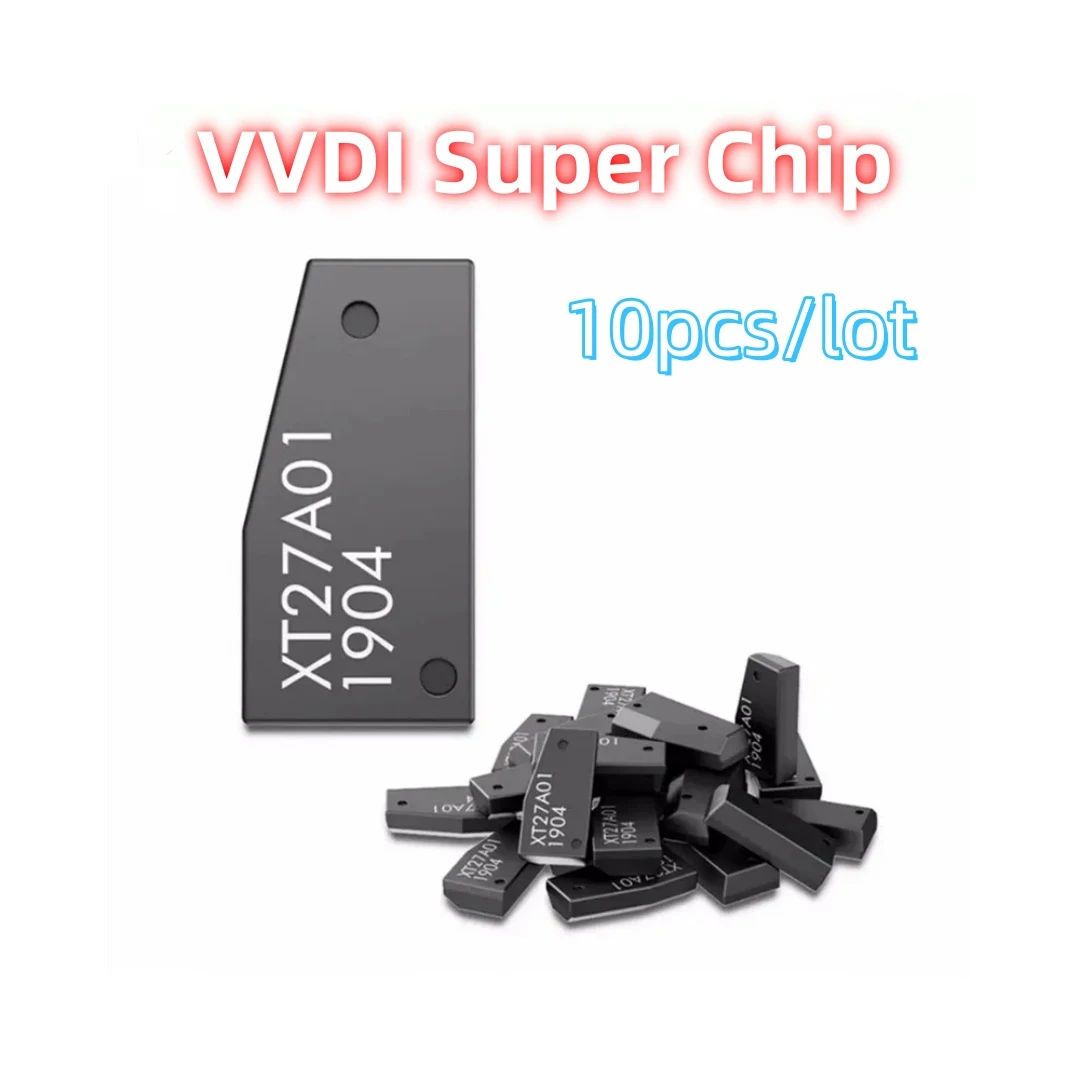 

10pcs VVDI Super Chip XT27A01 XT27A66 Transponder 8A Super Chip For ID46/40/43/4D/8C/8A/T3/47 for VVDI2 Key TooL /Mini Key Tool