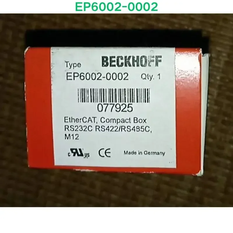 New Beckhoff module EP6002-0002