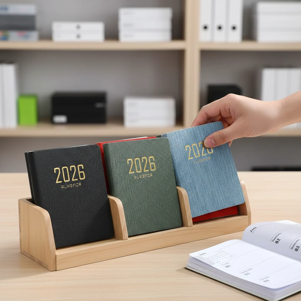 60Sheets/120Pages Mini A7 2026 Agenda Book Pocket with Calendar Diary Weekly Planner Appointment Book Students