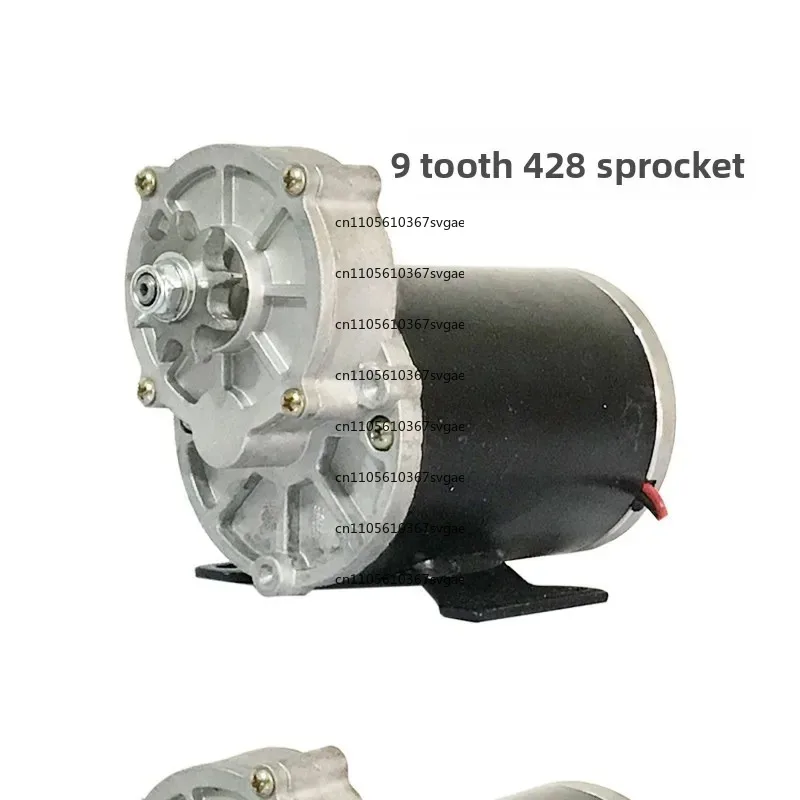 High Torque for Chestnut Roaster Seeder Fertilizer Spreader 12V 24V 500W DC Gear Motor 200RPM