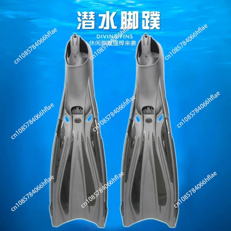 Professional Silicone Freediving Fins, Unisex Adult Deep Diving & Snorkeling Swimming Gear Full Dry 37,43,36,38,39,44,46,41,42,4