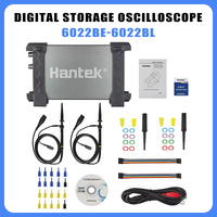 HANTEK Handheld Oscilloscopes Laptop USB Digital Storage Virtual Oscilloscope 2-Channel 20Mhz 48msa/S 6022BE 6022BL