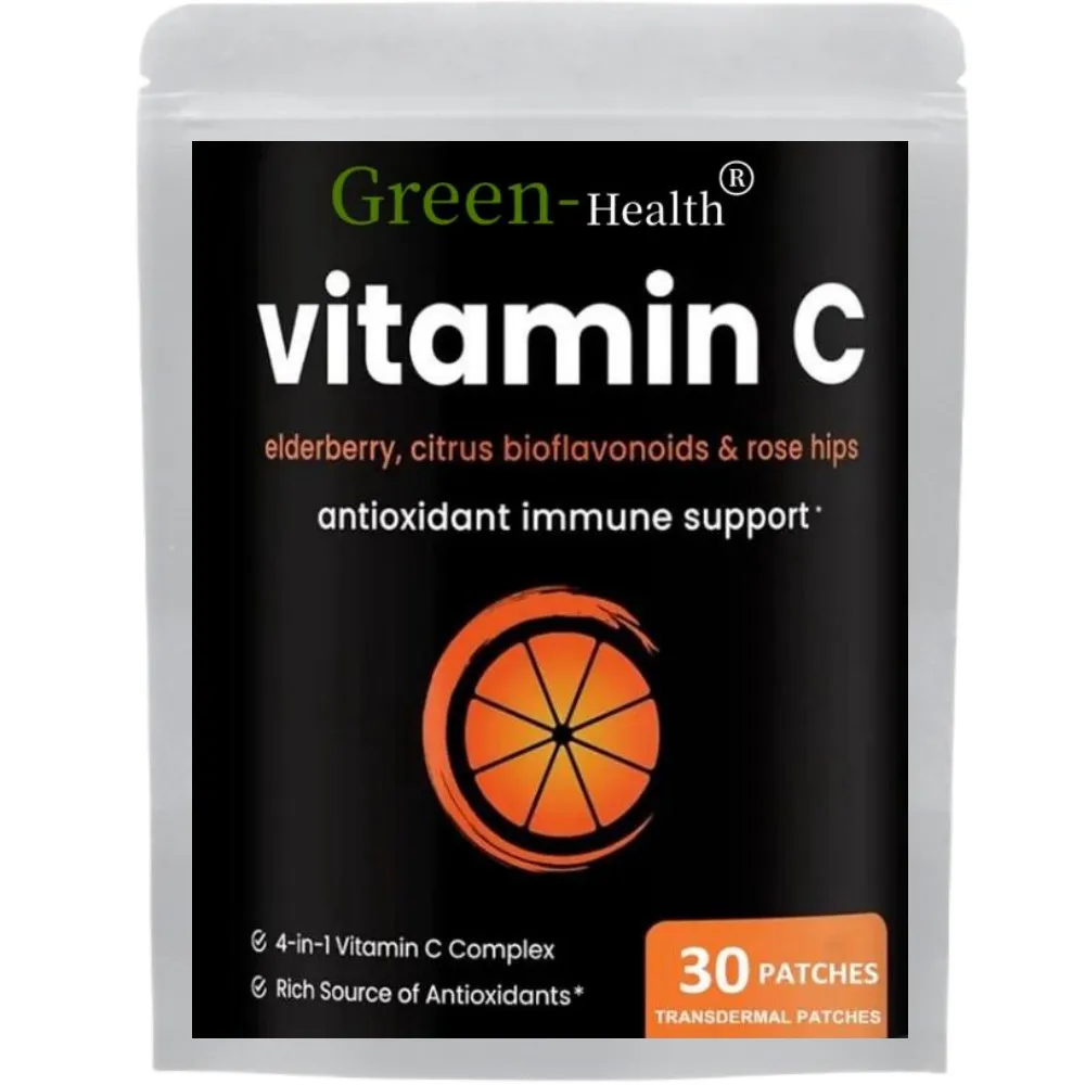 

30 Patches Vitamin C Transdermal Patches Immune Boosting Antioxidants Supplement