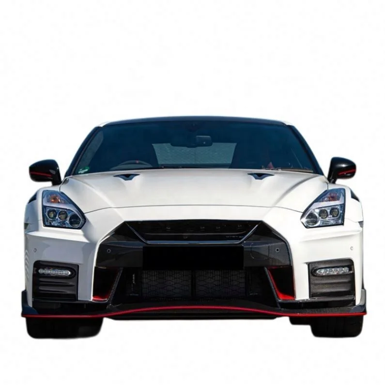 2017 PP and Carbon Fiber Front Rear car Bumper Side Skirts fender N Style Body Kit For Nissan GTR R35