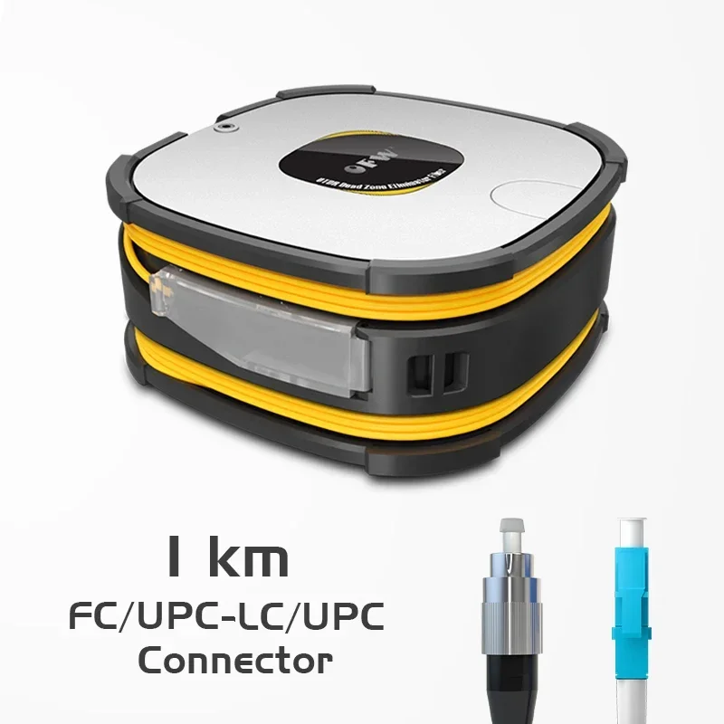 OFW 1000M OTDR Launch Kabel Fiber Single Mode SC/FC Test Verlengsnoer Tijd Reflectometer Dode Zone Eliminatorr 1KM G652D