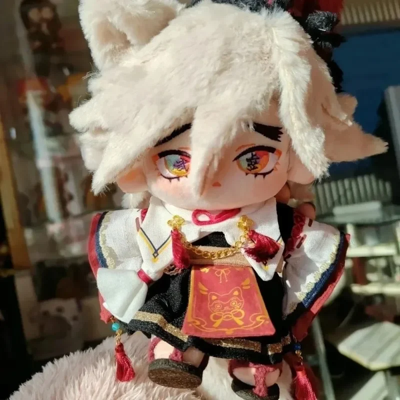 

Аниме Kawaii Monster Iguro Obanai, плюшевая кукла для косплея со скелетом, наряд для тела, одежда, игрушечные фигурки, подарок 20 см