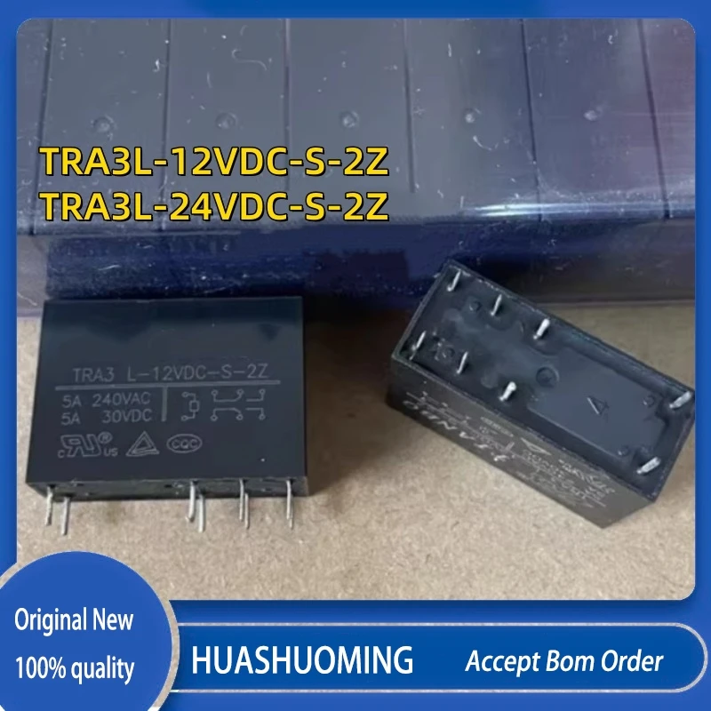 NeW 10PCS/LoT  TRA3 L-12VDC-S-2Z  TRA3L-24VDC-S-2Z  TRA3 L-5VDC-S-2Z  TRA3L-12VDC-S-2Z  TRA3L 12VDC S 2Z  8PIN 5A