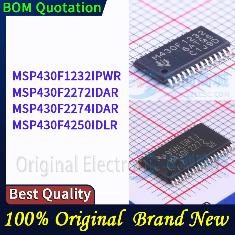 MSP430F1232IPWR MSP430F2272IDAR MSP430F2274IDAR MSP430F4250IDLR In stock Original High quality
