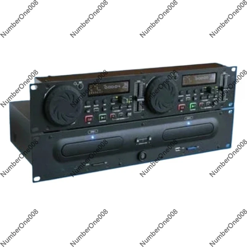 

19-дюймовый профессиональный DJ-плеер для установки в стойку, USB/SD/MP3-плеер с CD, медиаплеер 2U для клубных выступлений на сцене