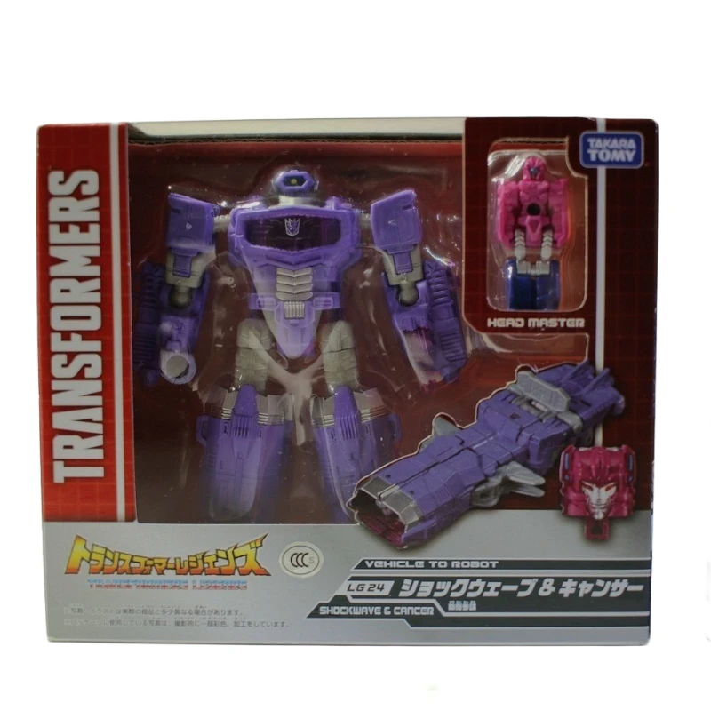 Transformers Japanese Version Comprehensive LG Series LG-24 Shockwave & Cancer Collection Figure Birthday Gift Ready Stock