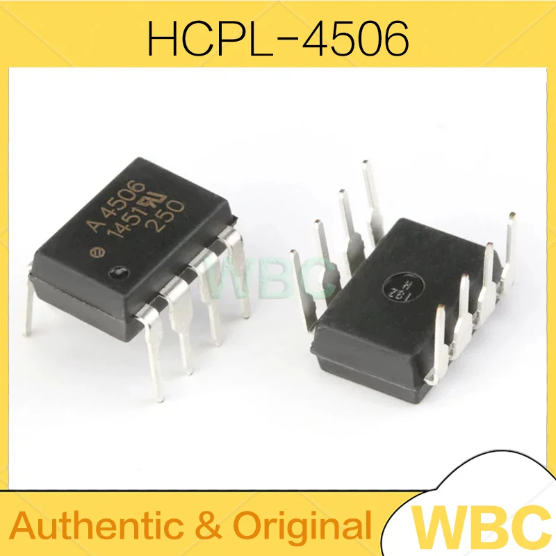 10Pcs/Lot A4506V A4506 HCPL-4506 HCPL4506 SOP8 DIP8 Optocoupler Chip