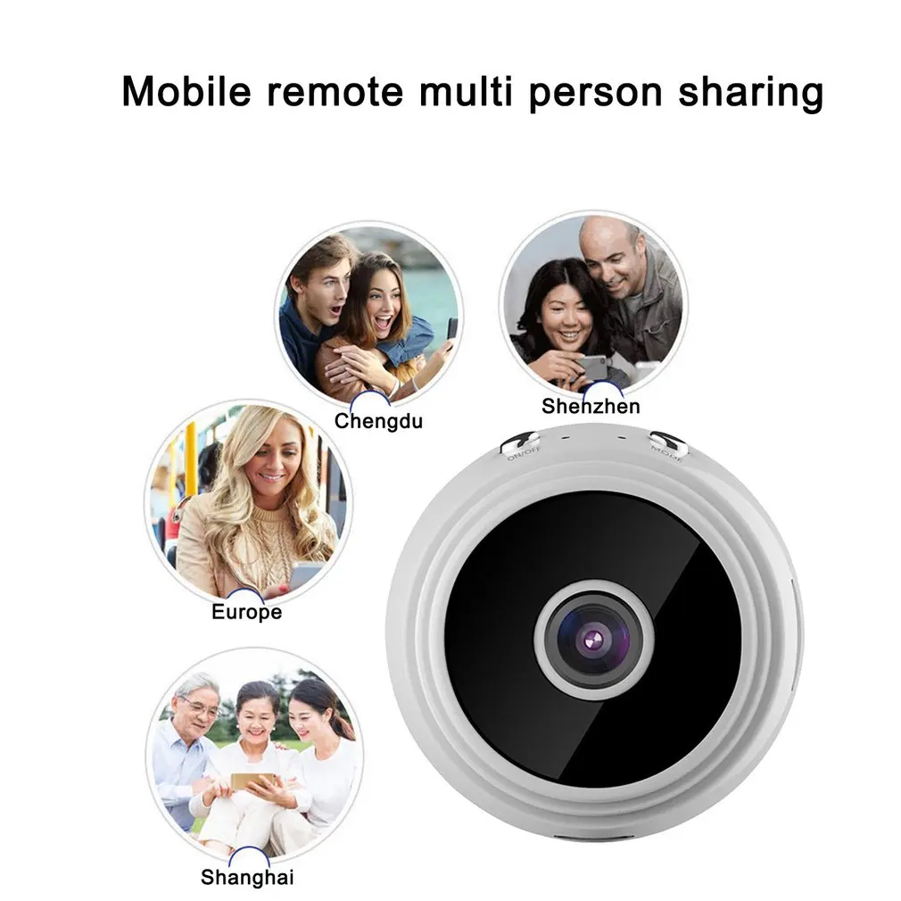 New 1080p High Definition Mini Camera Wireless Wifi Security Remote Control Surveillance Night Vision Mobile Detection Camera