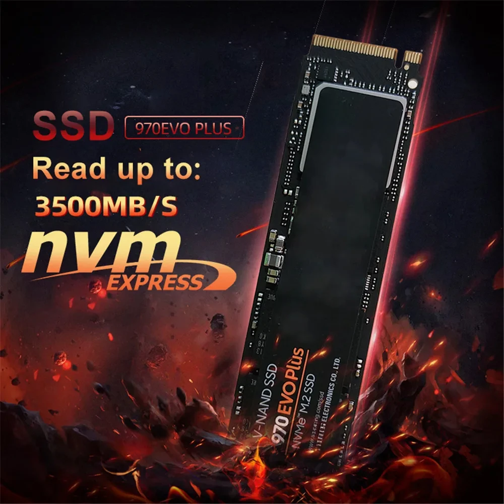 2025 SSD M.2 1TB 980 PRO 990 pro NVMe Internal Solid State Drive 970 EVO Plus Hard Disk 250GB HDD 500GB for Laptop Computer