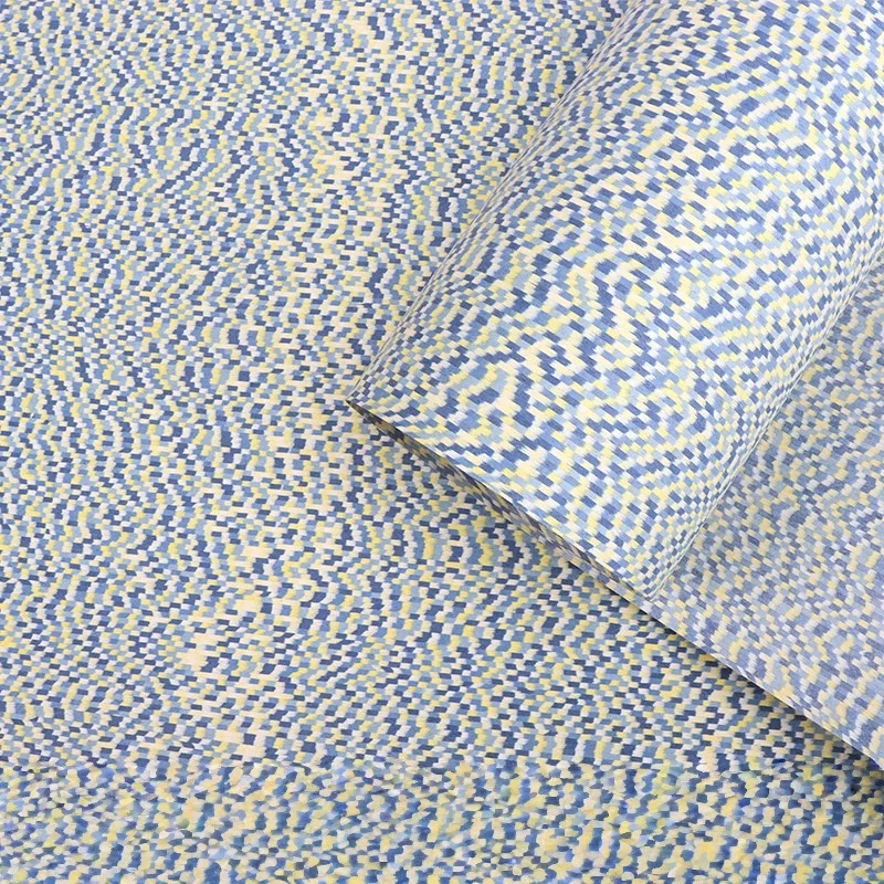 Peacock Feather Engineered Wood Veneer, 0.4-0.5mm, 250x58cm, For Wood Door Veneering & Artistic Creation.
