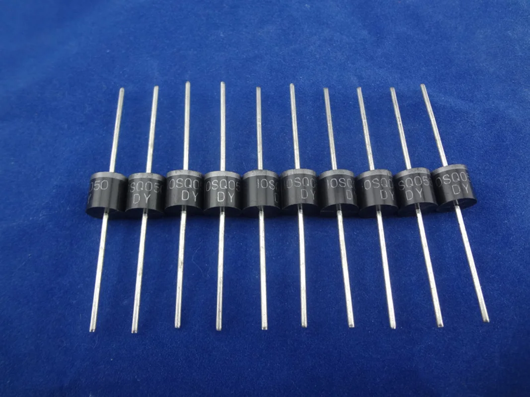 500 PCS of 10A 50V Schottky Diode, SCHOTTKY BARRIER RECTIFIER, for solar panel DIY