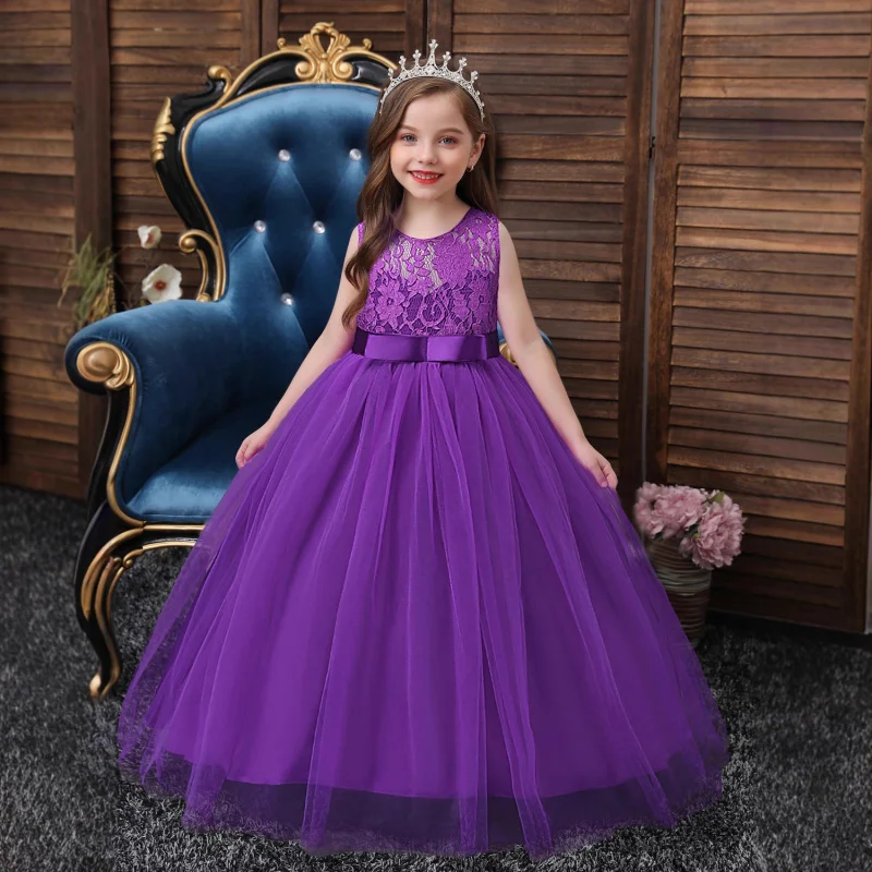 

Baihui Children's Clothing Princess Dress Long Dress for Older Children Halloween Princess Dress One Piece Dropshipping
