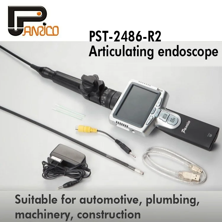 5.5mm 2 way Articulation Endoscope Borescope with Video Borescope Inspection Camera