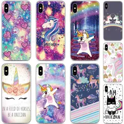 Rainbow Unicorn Phone Case For ZTE Blade A53 A52 A51 Lite A72 A71 A32 A31 Plus L9 L8 A7 A5 A3 2019 2020 L210 L220 11 A7P Cover