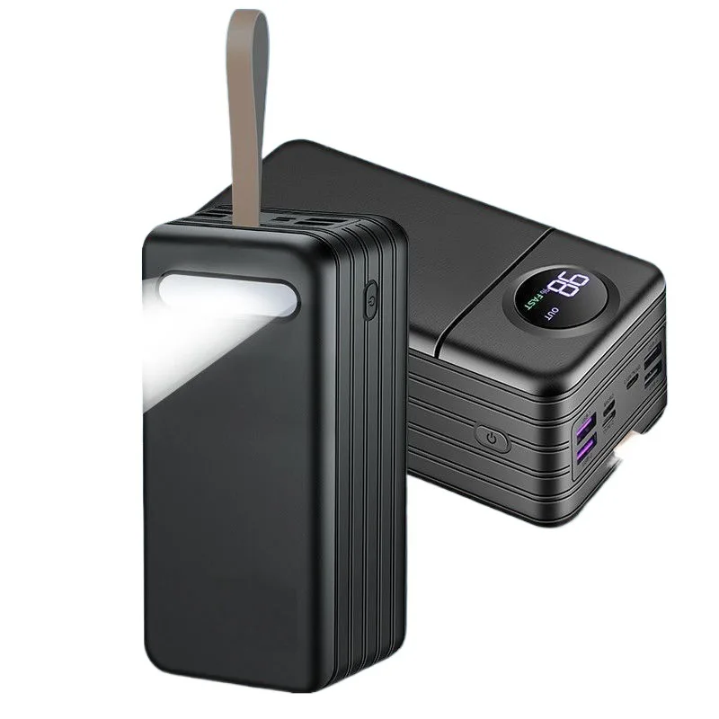

100,000 mAh power bank large capacity fast charging outdoor live broadcast beach student durable mobile phone power bank