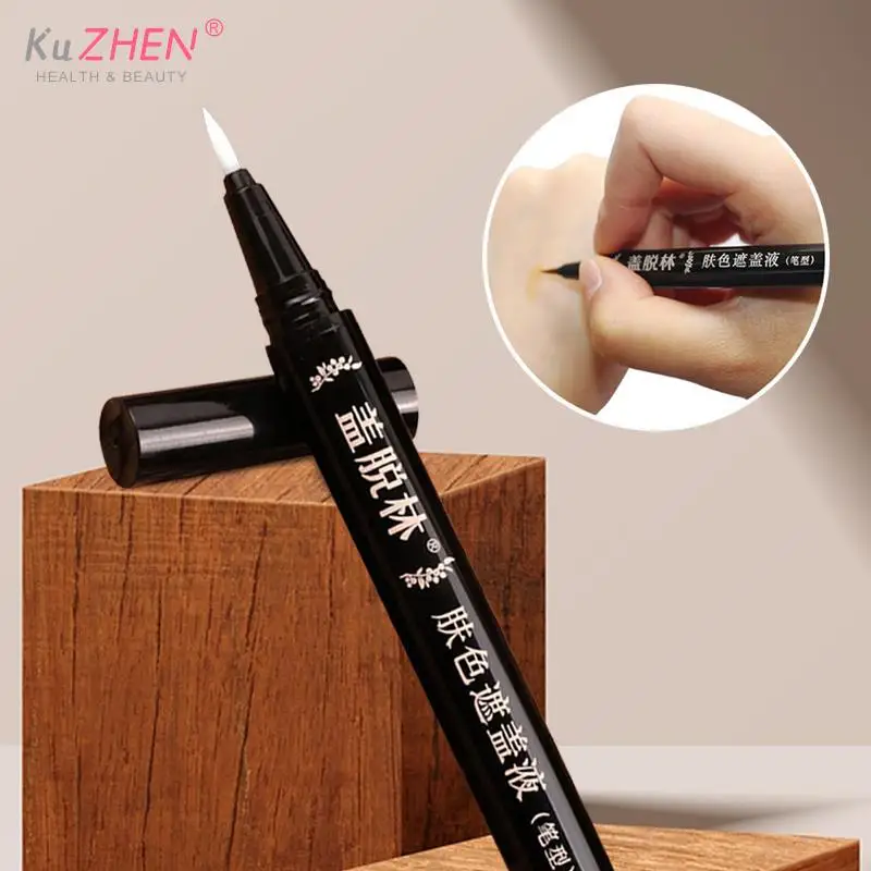 Vitiligo Leukoderma Birthmarks Cover Pen Women Men Face Discolored Skin Vitiligo Patche Makeup Waterproof Concealer Cream Liquid