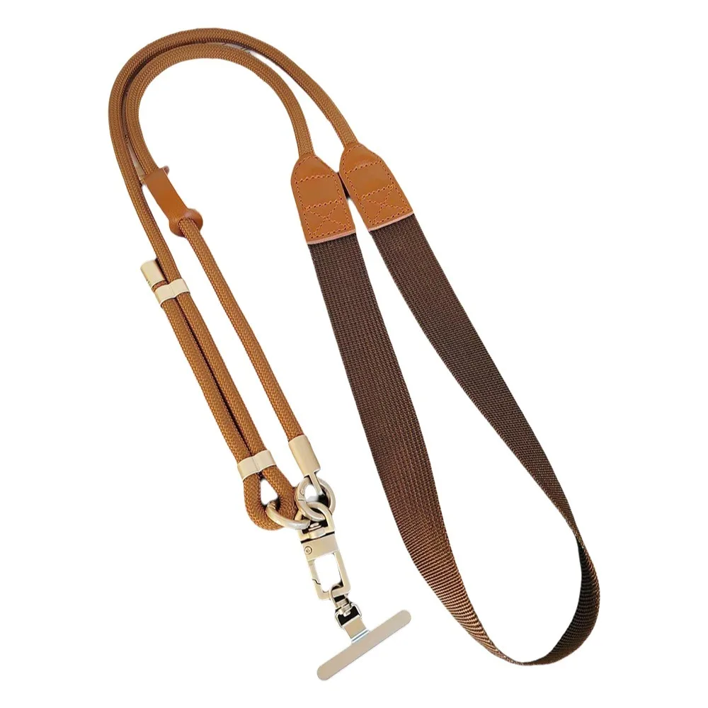 

New Universal Adjustable Phone Strap Metal Hook 360 Degree Rotation Phone Lanyard Anti Loss Crossbody Strap Outdoor