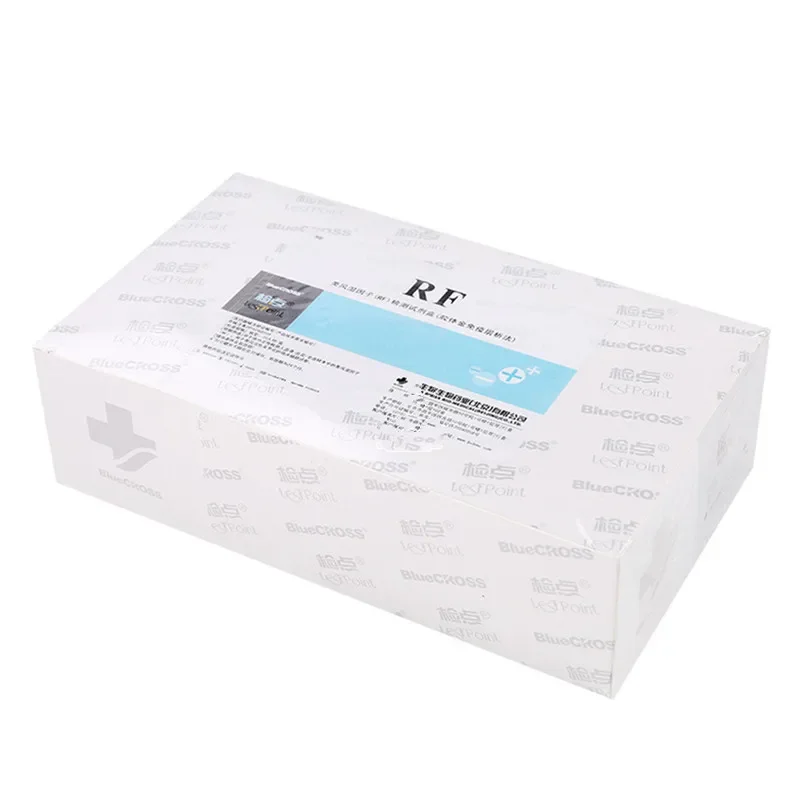 Home Self Test Rheumatoid Factor RF Rapid Tests Reagents for Clinic Laboratory 20pcs Per Box