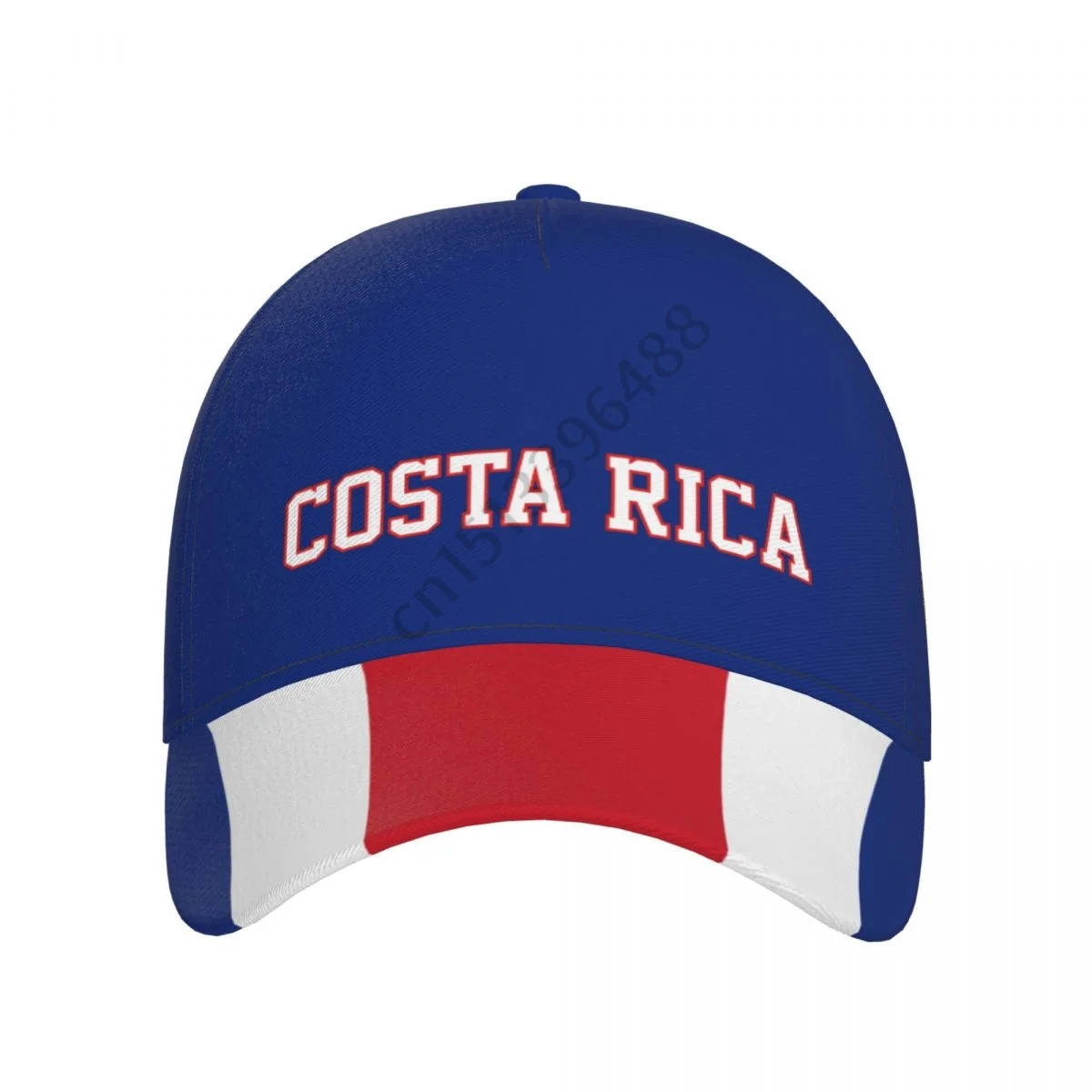 Costa Rica Country Flag Soccer Hats Sun Baseball Cap Breathable Adjustable Men Women Outdoor Fishing Hat