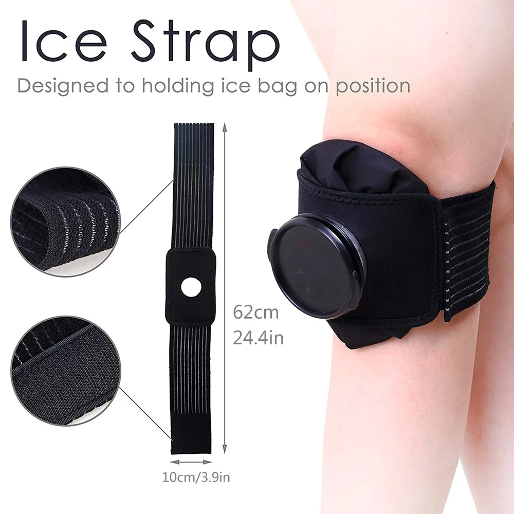 Reusable Ice Pack Cold Hot Water Compress Bag Kids Teenagers Adults Sport Injuries Swelling Wisdom Teeth Breastfeeding Headaches