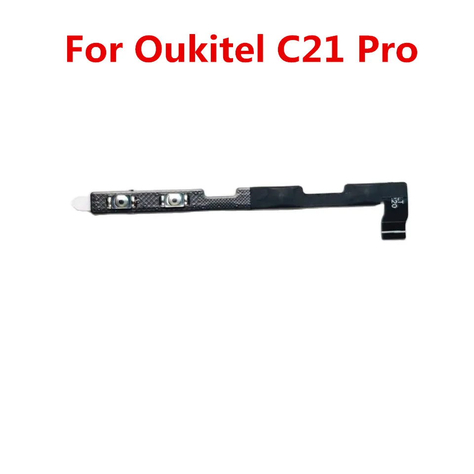 Oukitel C21 Pro 휴대폰 측면 FPC 케이블 전원 볼륨 버튼, FPC 와이어 플렉스 수리 액세서리 용 새 원본