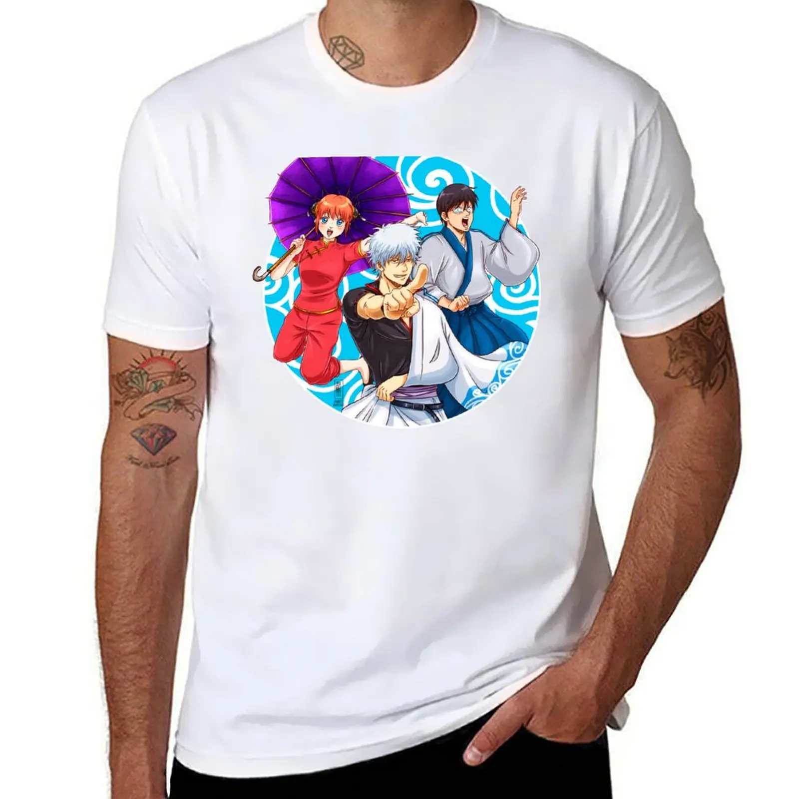 Yorozuya T-Shirt Basic Regular Fit Casual T-Shirt