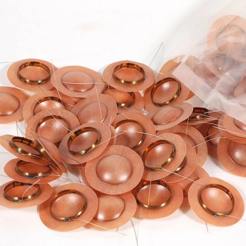 2 Packs Tweeter Voice Coil Set 25.5mm Resin Membrane For Head Tweeter Voice Horn Treble Film For Streaming Music Coil