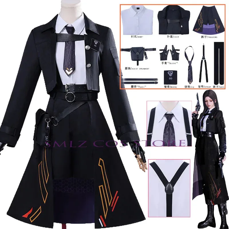 

l2025l New Game Love And DeepSpace Player Cosplay Mc Outfit Costume Fight Uniform Suit Halloween Party Couple Prop for Woman Clo