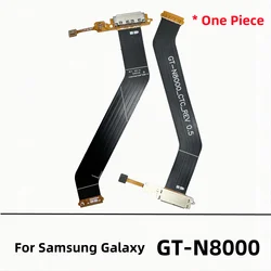 USB Charger Dock Connector Board Charging Port Flex Cable For Samsung Galaxy Note 10.1 GT-N8000 N8010 (REV 0.5 Version)