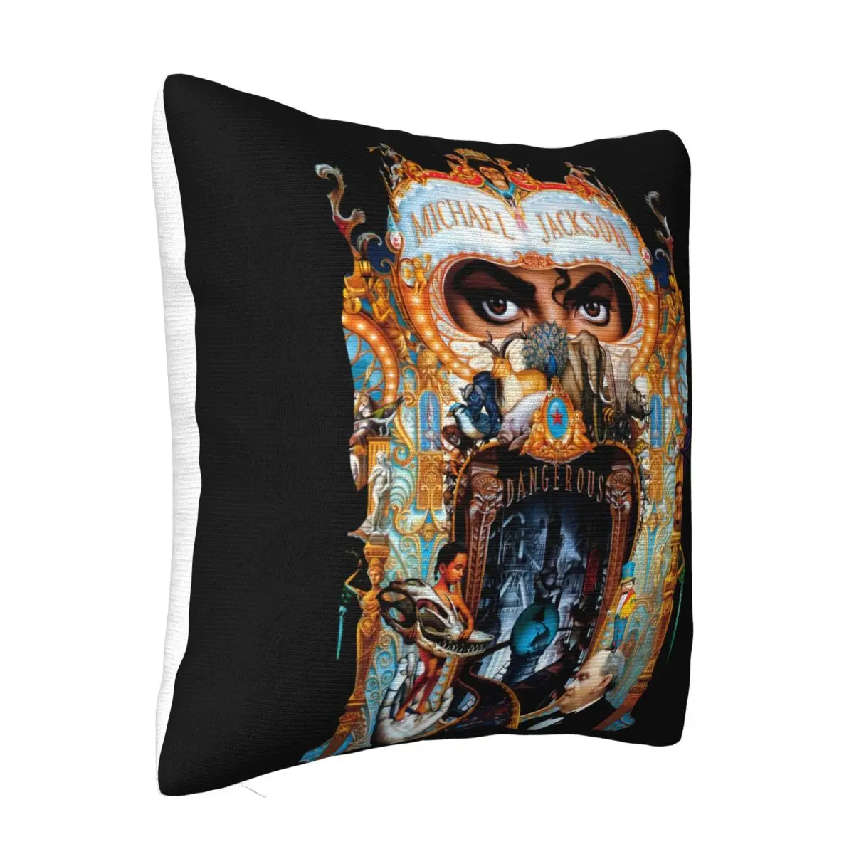 Vintage Style Printed Michael Jackson For Men Straight Fresh Design Low Price Interested Tops Pillow Case