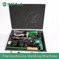 MM-Tech SWT-NS600A 1600W Geomembrane Double Heating System Plastic Hand Held Extrusion Welding  Extruder for Welding HDPE
