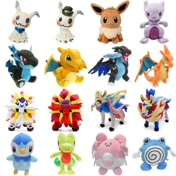 Pokemon Mimikyu Eevee Mewtwo Charizard X Y Charmander Kawaii Peluche Cute Palkia Zacian Zamazenta Solgaleo Piplup Peluche Doll