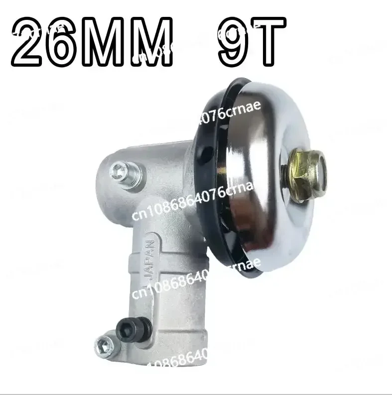 28/26MM 9T High Quality Lawn Mower Gearbox Assembly,brush Cutter,trimmer,harvester Part Universal,90 Degree Right Angle Gearbox.