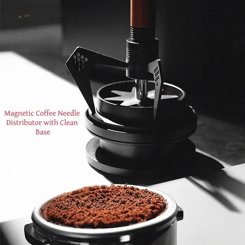JUSTINLAU Mantis Espresso Distribution Needle Magnetic WDT Stirrer Adjustable Depth Even Coffee Powder Distribution Accessories