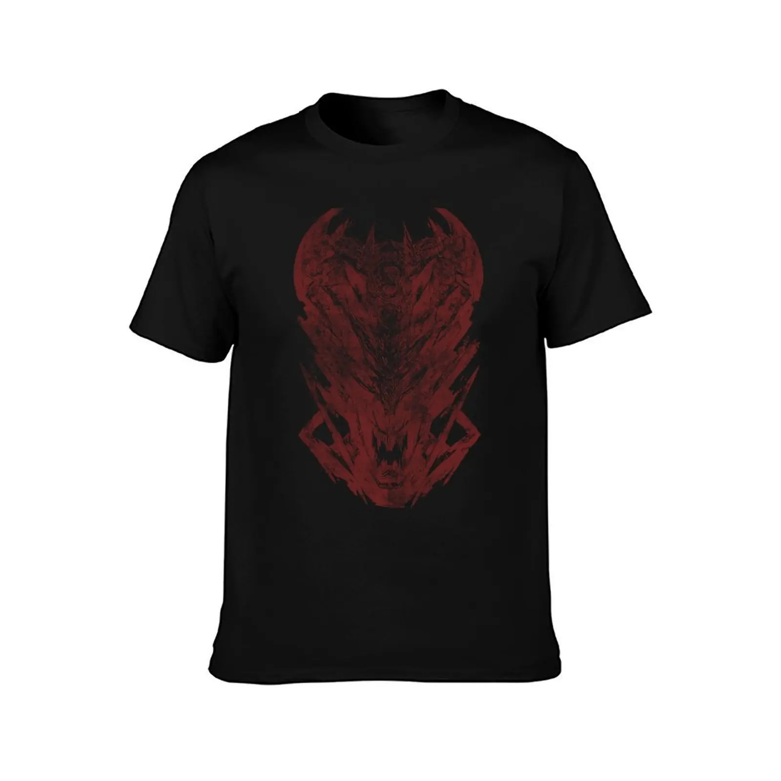 Abstracted Balrog Print T-Shirt cotton t shirt pack T-Shirt