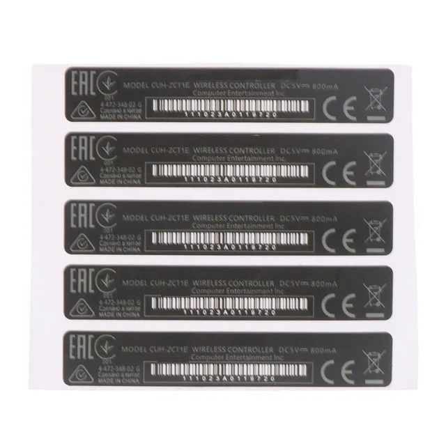 Draadloze Game Controller Label Voor Ps4 Game Controller Shell Sticker Back Paster