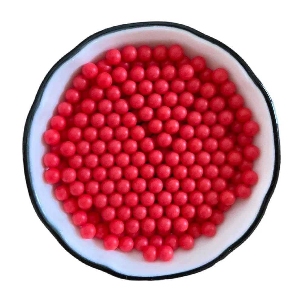 7/32'' ( 5.556mm ) Polypropylene ( PP ) Solid Plastic Balls for Ball Valves and Bearings Precision Sphere Custom Made In Red