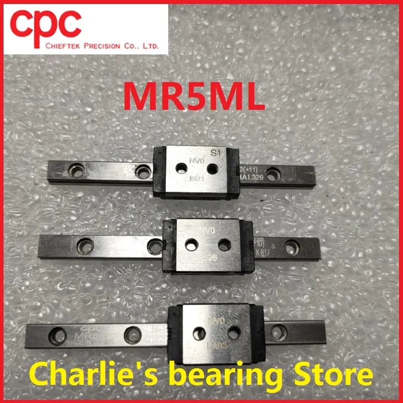 

1pc 100% brand new taiwan original genuine CPC miniature linear guide block MR5ML