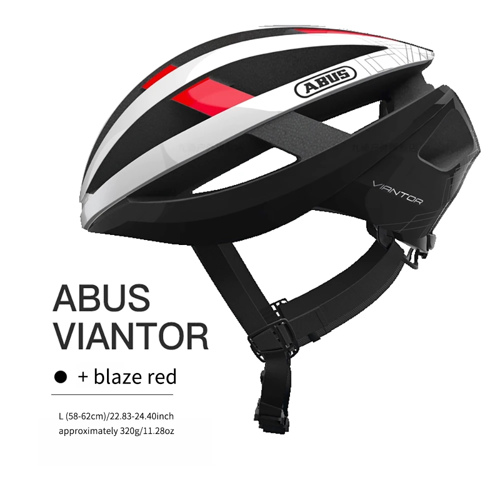 ABUS Fietshelm VIANTOR, MTB- & Racefietshelm voor Mannen en Vrouwen, Lichtgewicht Fietsveiligheidsuitrusting