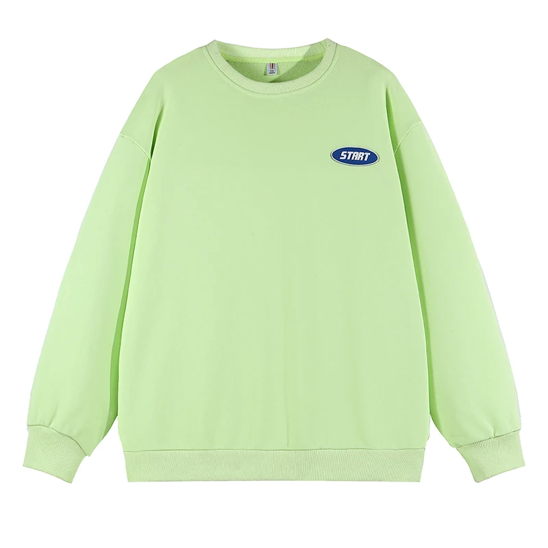 

Autumn and winter loose solid color simple men's fashion brand youth fashion plus-size hoodie