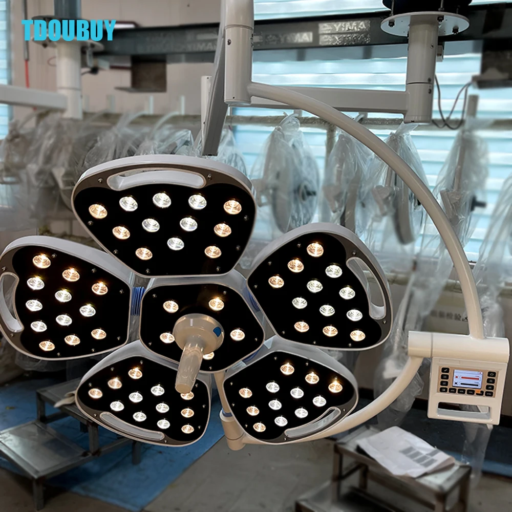 Medical Shadowless lamp Ra CRI 98% Surgical Operating Led Lamp Operation Theatre Light for Animal Hospitals, Dental Clinics