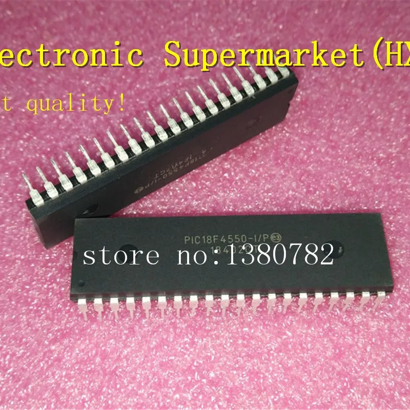 

Free Shipping 2pcs-20pcs PIC18F4550-I/P DIP-40 New original IC In stock!