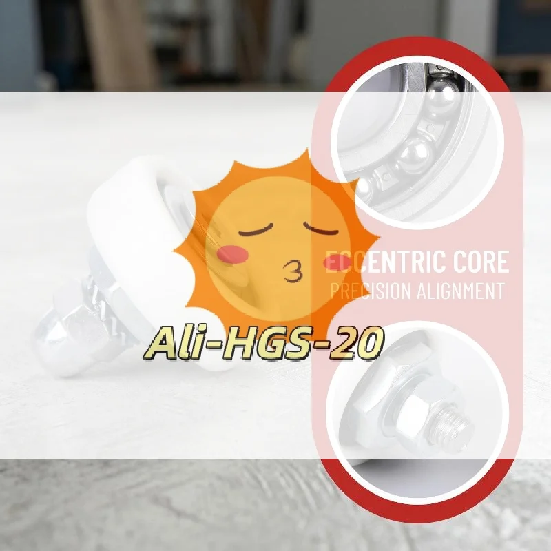 

Нейлоновое эксцентриковое направляющее колесо для форматно-раскроечных пил Markov – прецизионный регулируемый ролик для пил по дереву, обеспечивающий точное выравнивание при резке.