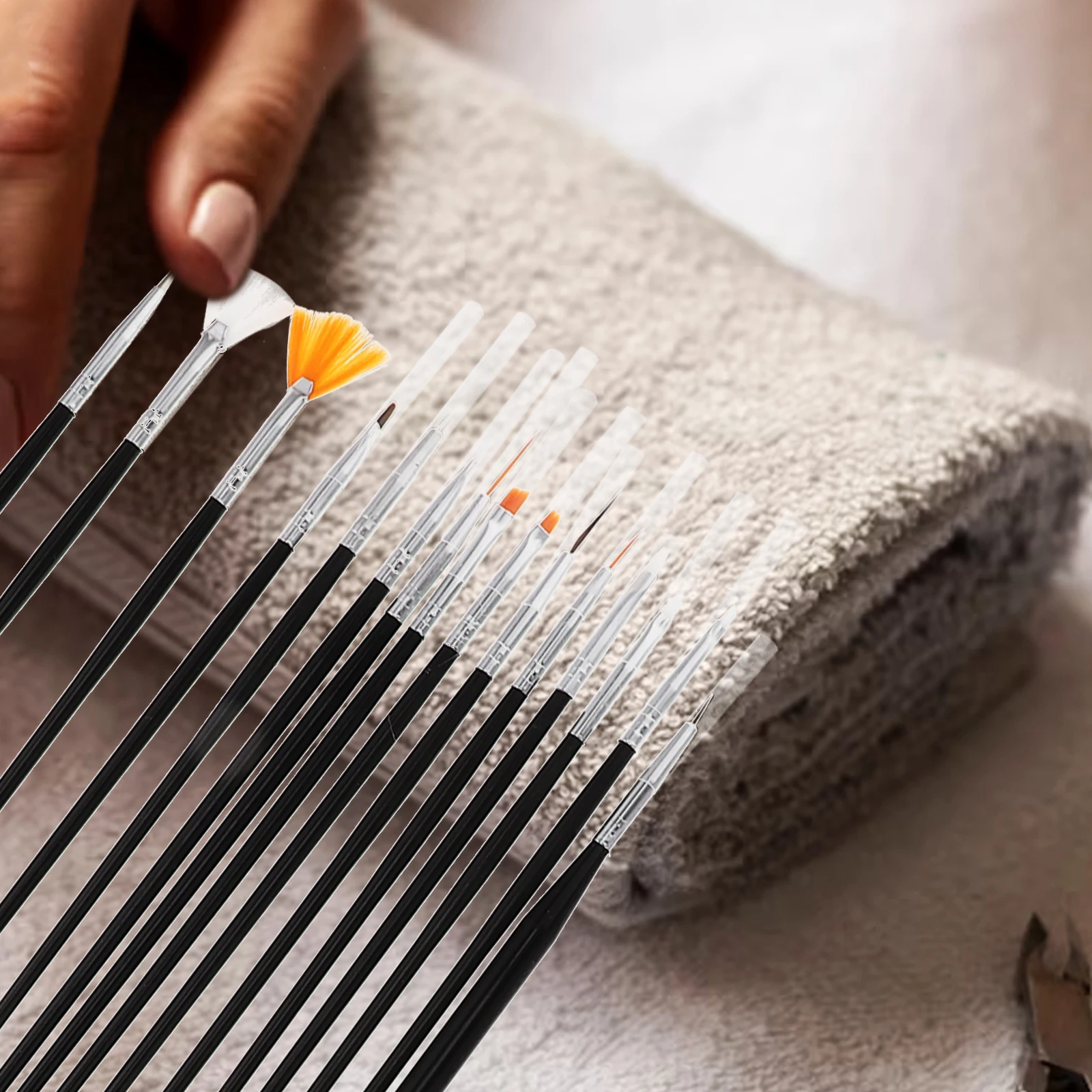 

Nail Art Brush Set Wear resistant Dotting Tools Portable Pens Creative Design Elegant Manicure Supplies Nail Pens DIY Decor