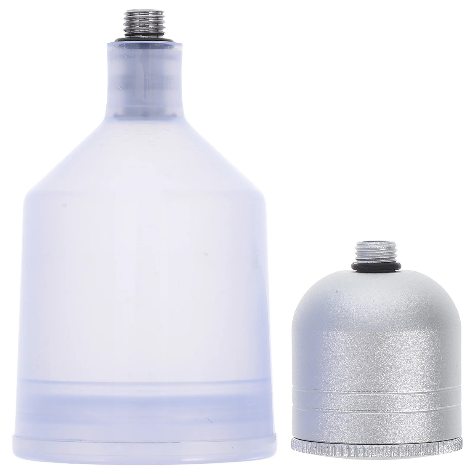 2 قطعة كوب طلاء البخاخة استبدال حاوية الصباغ القابلة لإعادة الملء ملحقات البخاخة القابلة للفصل للتوضيح الفني