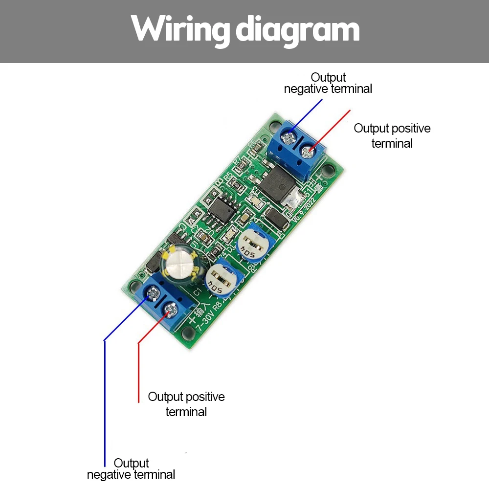 DC 7-30V Cycle Timer Delay On/Off Switch Delay Relay Dual-MOS Output Module 0-10sec/0-100sec/0-30min/0-5hr Adjustable Time Relay